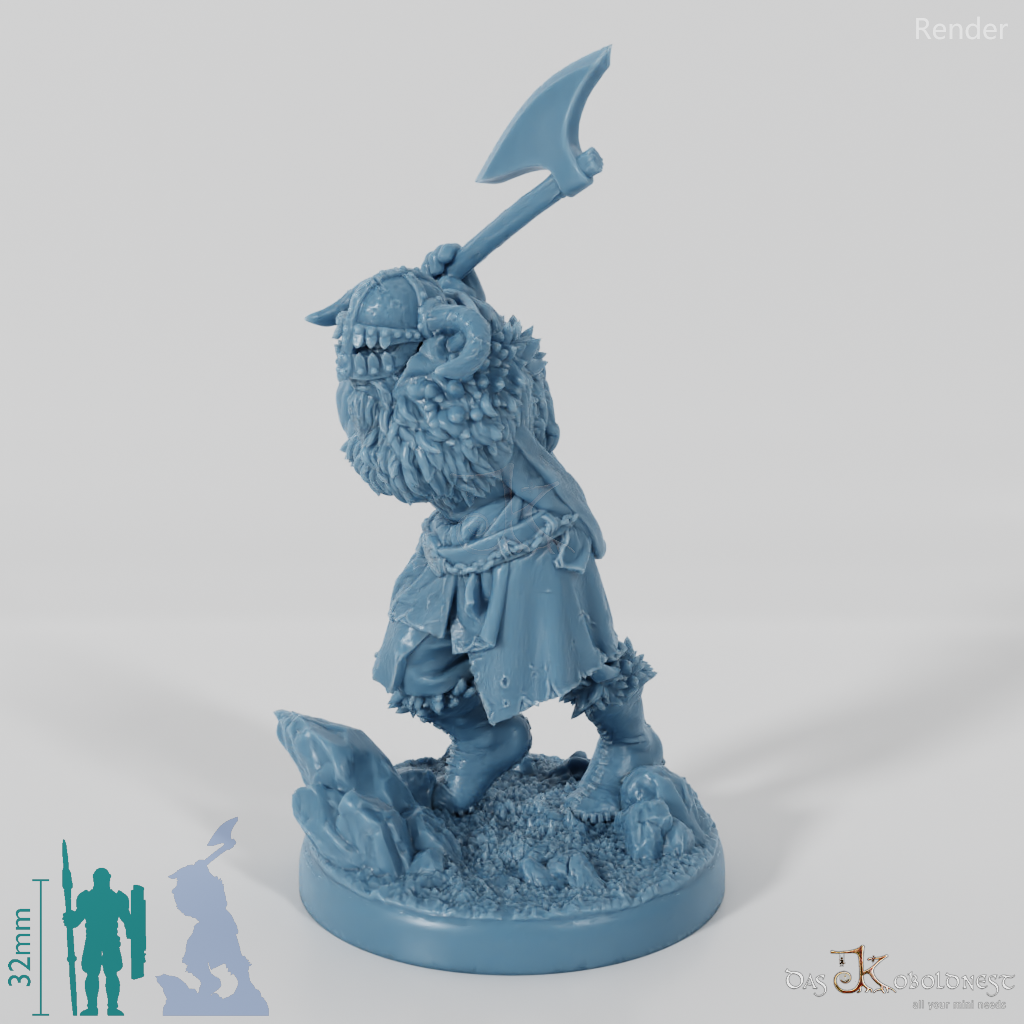 Wikinger-Krieger vom Weißbärenclan 05