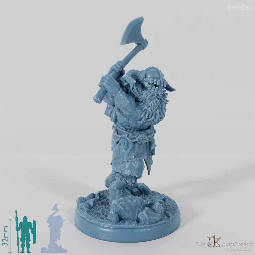 Wikinger-Krieger vom Weißbärenclan 05