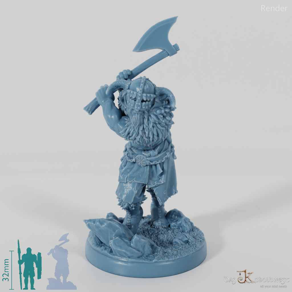 Wikinger-Krieger vom Weißbärenclan - Komplettset