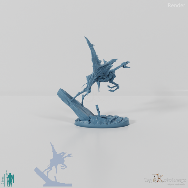 Untoter Skelettpegasus