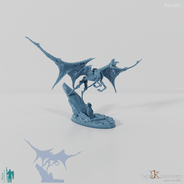 Untoter Skelettpegasus