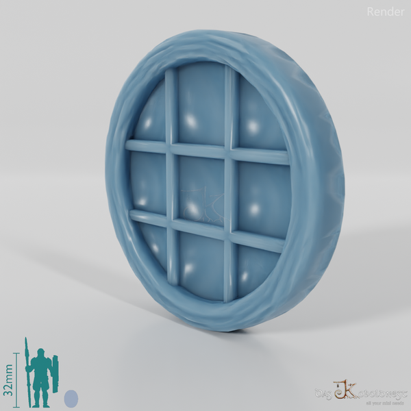 Halblinghöhlenfenster - Kleines Holzfenster 03