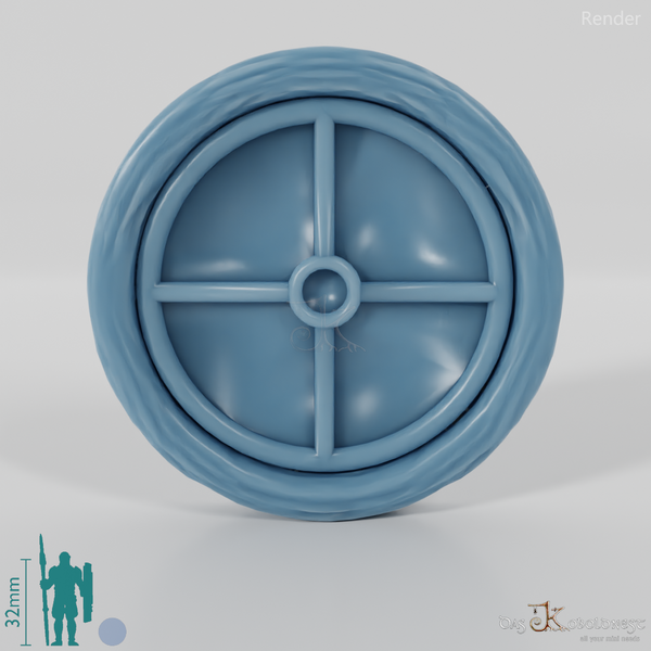 Halblinghöhlenfenster - Kleines Holzfenster 05