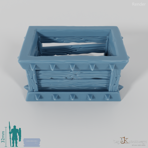 Truhe - Metallverstärkte Truhe