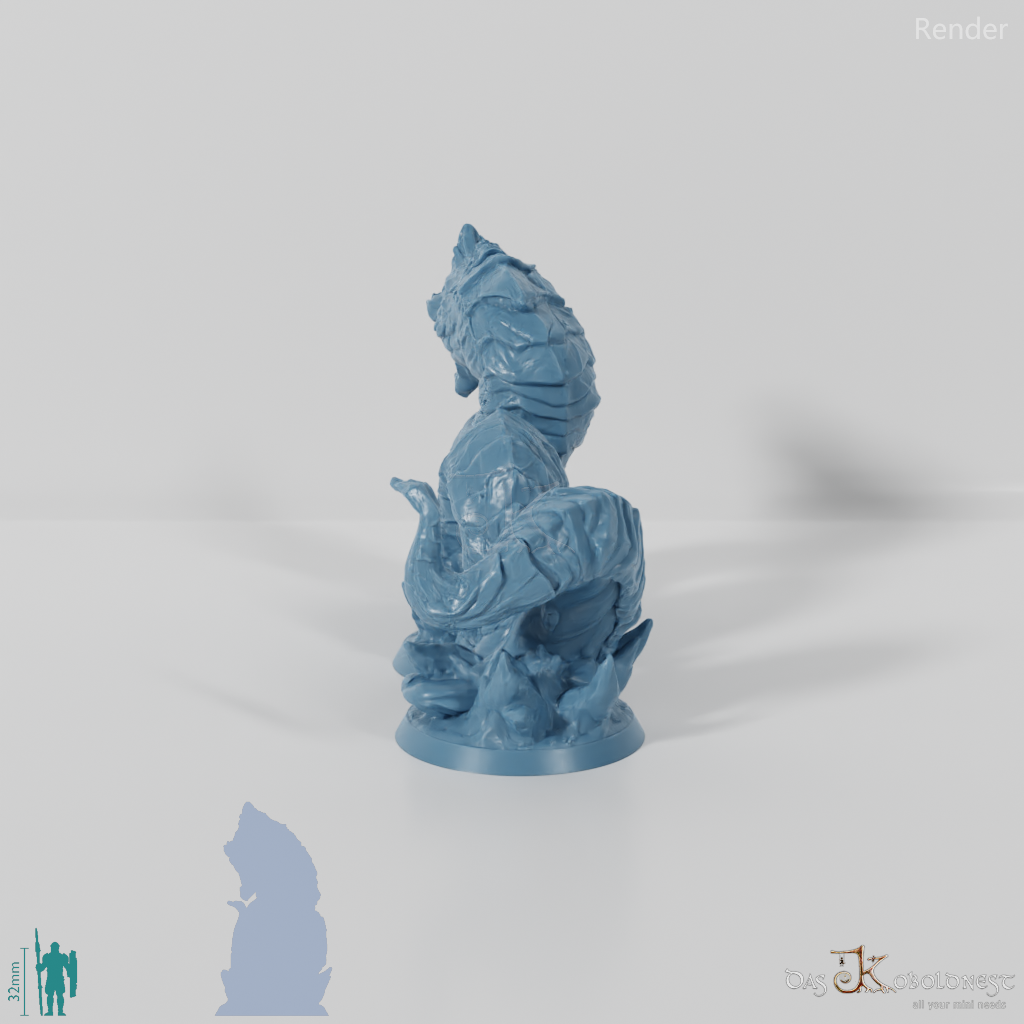 Grabender Riesenwurm