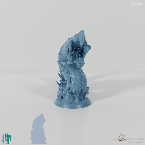 Grabender Riesenwurm