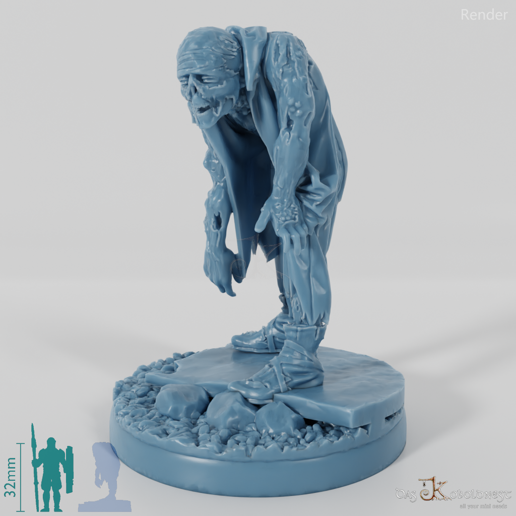 Auferstandener Zombie - Männlich 01