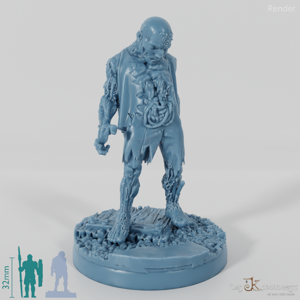 Auferstandener Zombie - Männlich 02