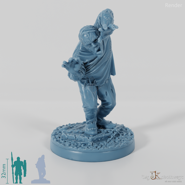 Auferstandener Zombie - Männlich 04