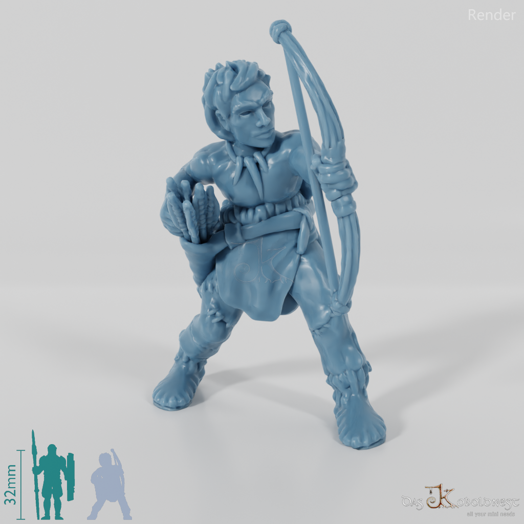 Archaischer Bogenschütze