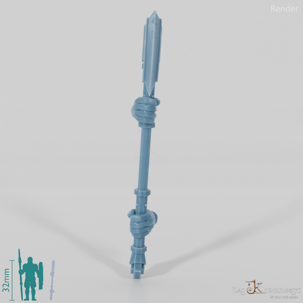 Zwergenstreitaxt - Zweihändig