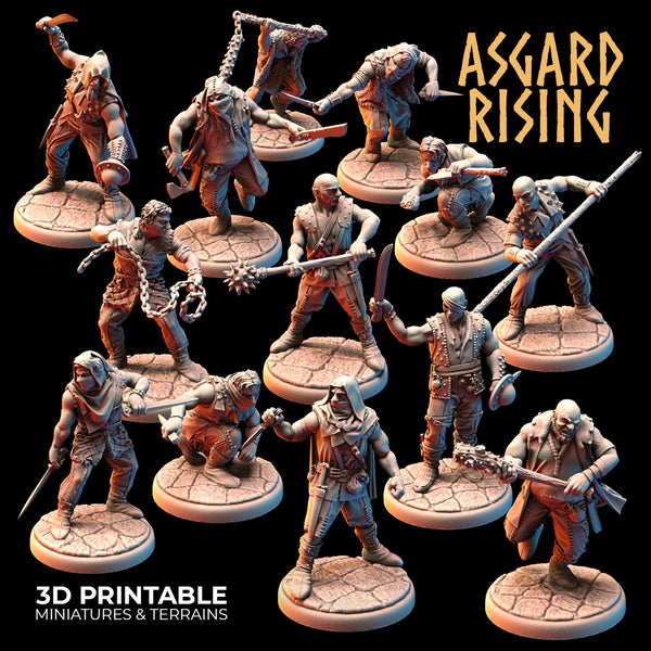 Banditen - Geächtete und Schurken Komplettset