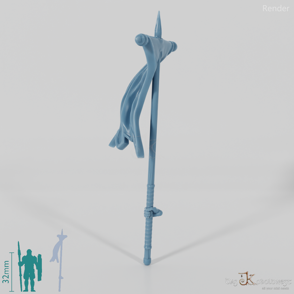 Menschen-Banner B mit Hand (Gonthan)