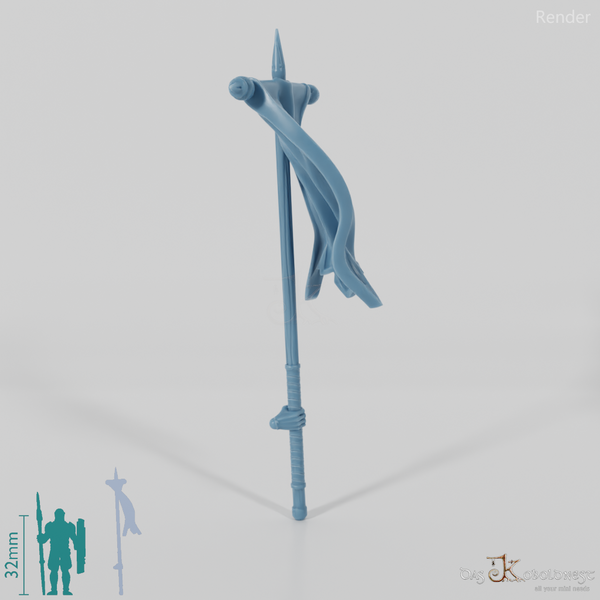 Menschen-Banner B mit Hand (Gonthan)