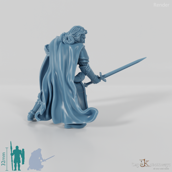 Barazan, Gonthanischer Heerführer mit Schwert