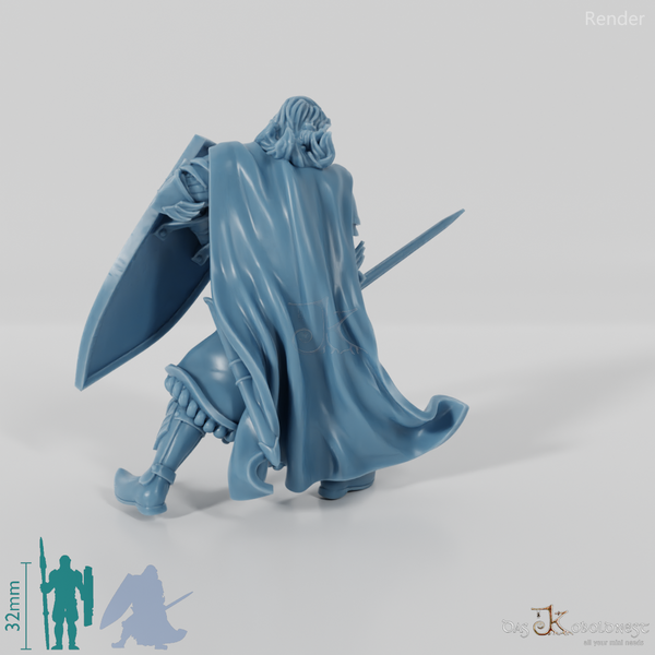 Barazan, Gonthanischer Heerführer mit Schwert