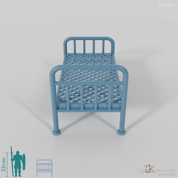 Bett - Einfaches Bettgestell