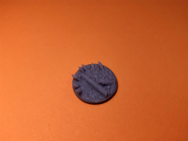 Bases mit Holzpalisade (Rund)