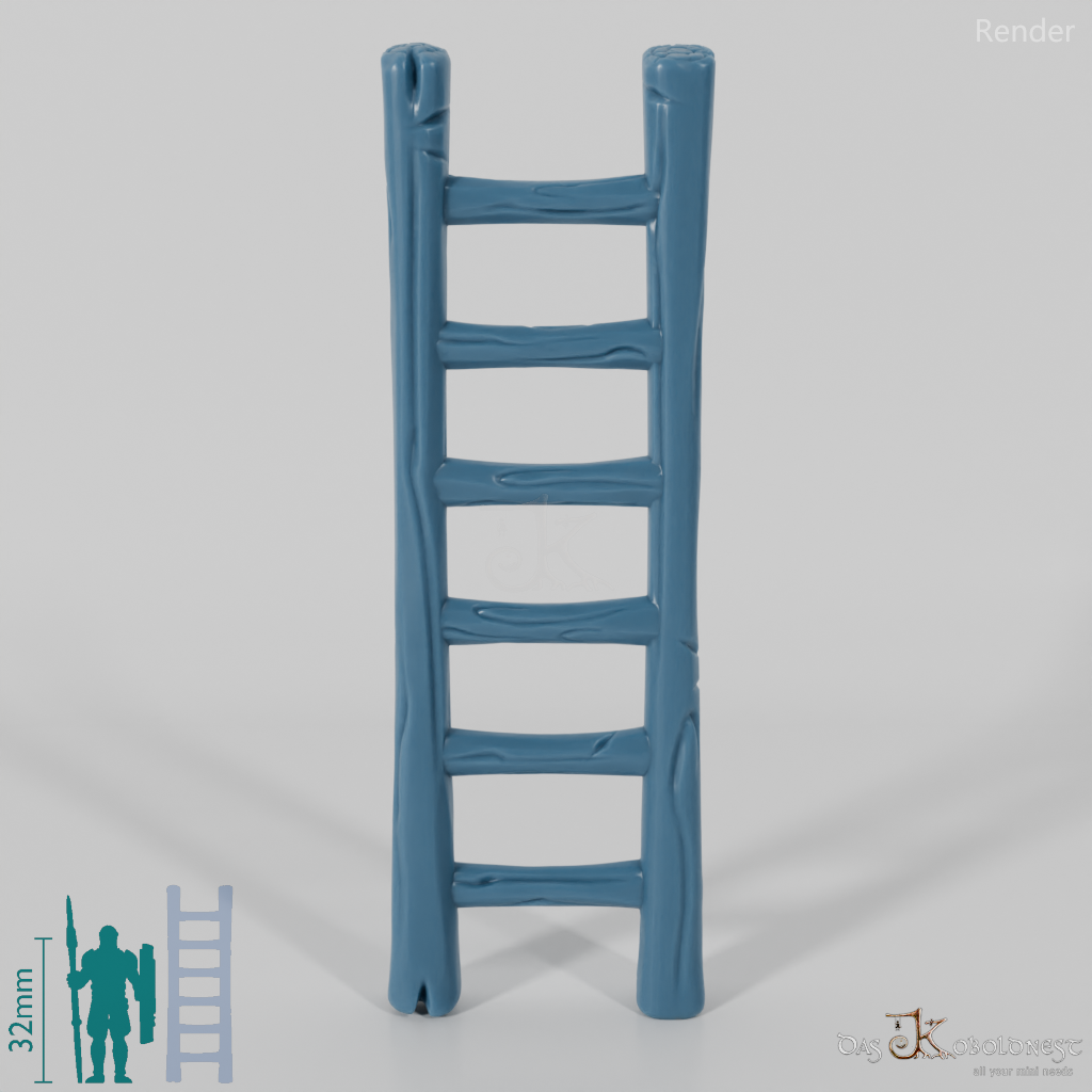 Bootsbauerei - Große Holzleiter