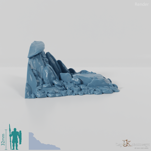 Hügelgrabeingang - Flach