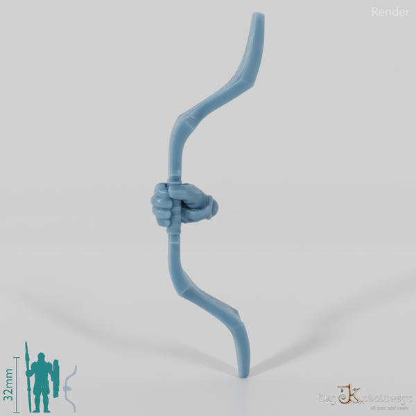 Zwergischer Bogen mit Hand