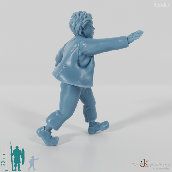 Godric Shepherd, Besorgtes Kind