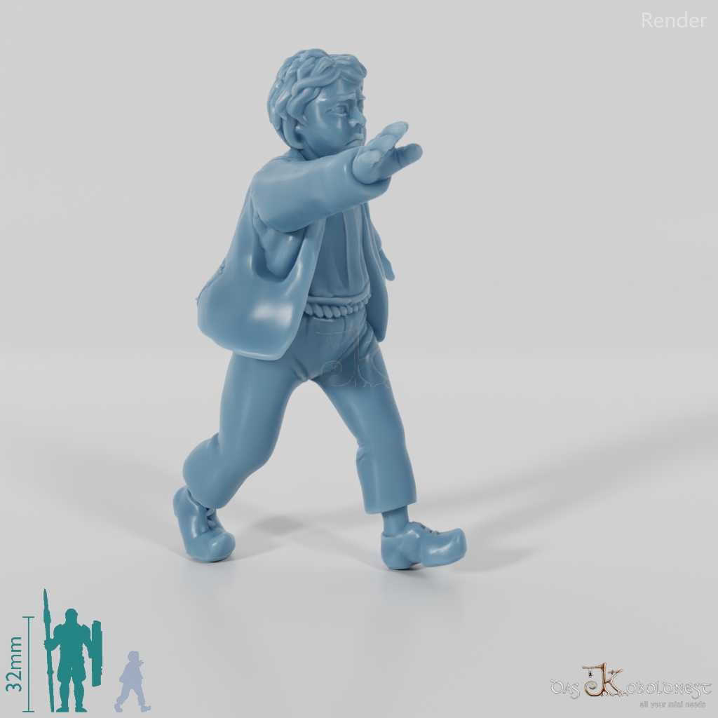 Godric Shepherd, Besorgtes Kind