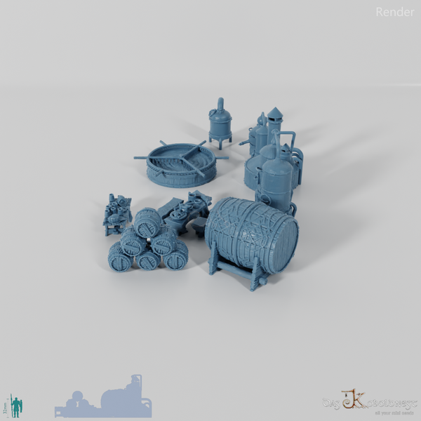 Dioramaset - Zwergenbrauerei