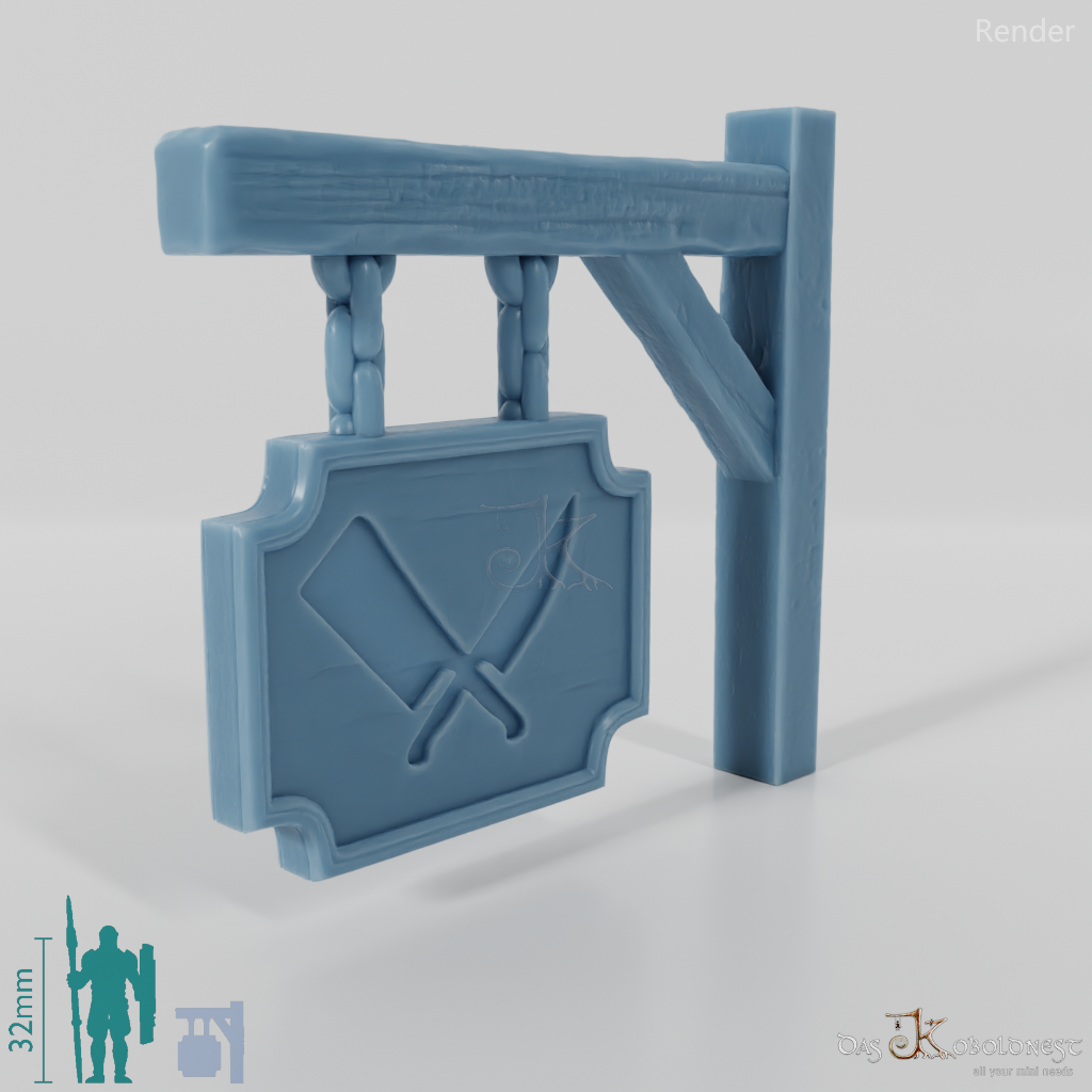 Ladenschild (Metzgerei)