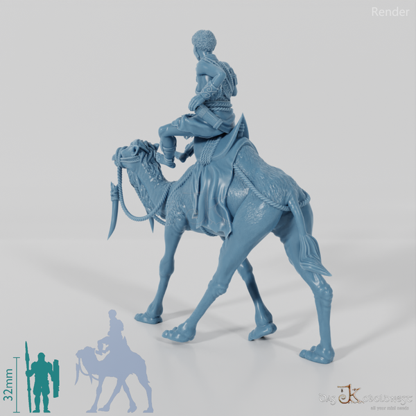 Südmenschen-Stammeskrieger Kamelreiterin D