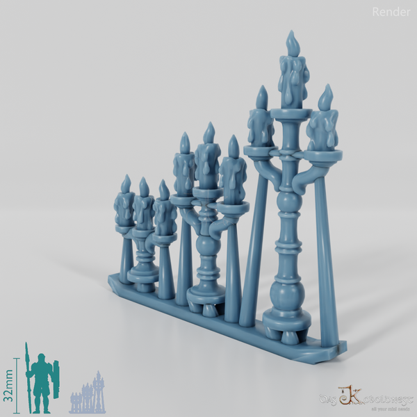 Kerze - Kerzenleuchter 1