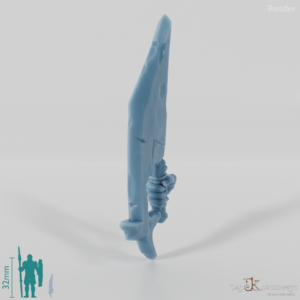 Ork-Schwert F mit Hand