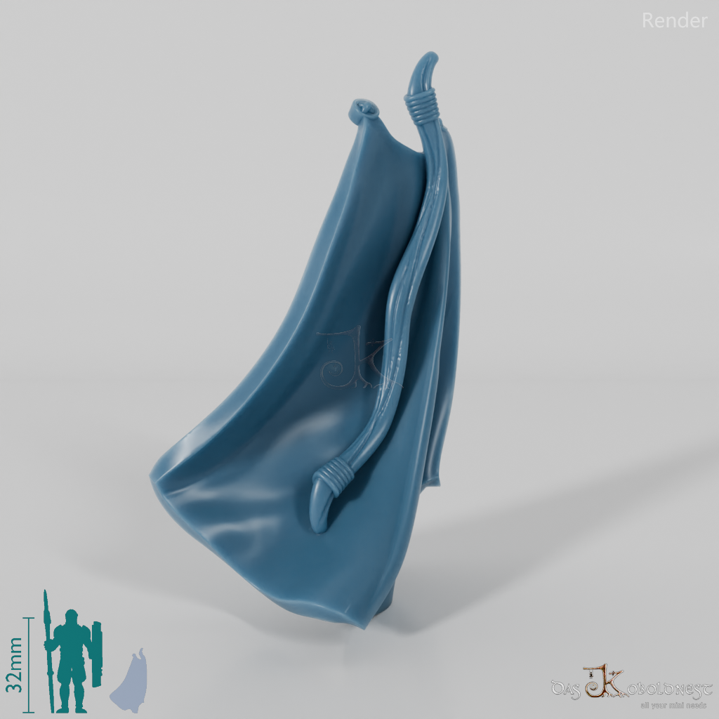 Halbling-Umhang A mit Bogen