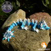 Winter-Drachenbaby - Flexi-Drache