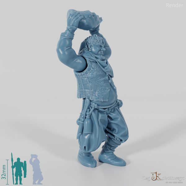 Banditen - Deserteur 03 mit Felsbrocken