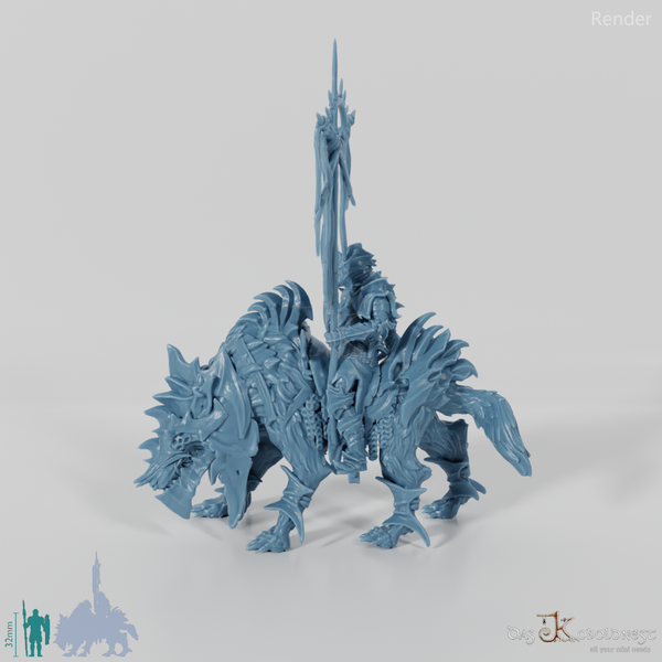 Ork - Tazbag auf Reitwolf