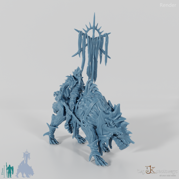 Ork - Tazbag auf Reitwolf