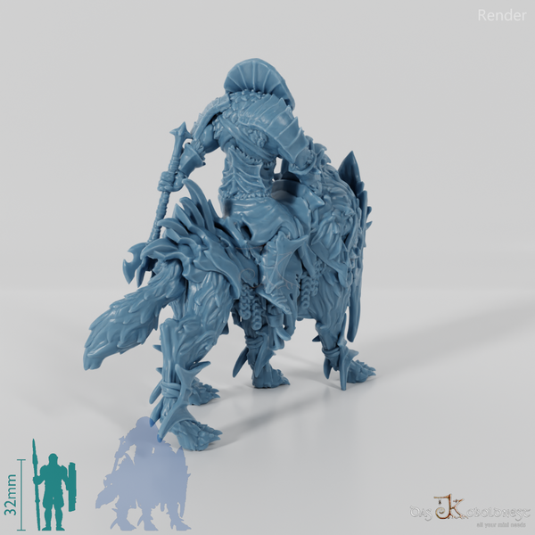 Ork - Ugmuz auf Reitwolf