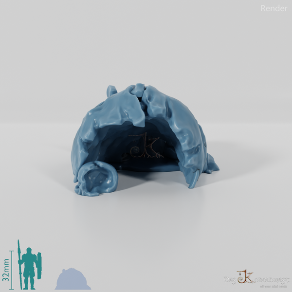 Archaische Hundehütte 1