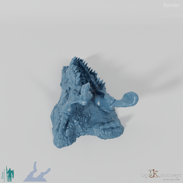 Drachenskelett - Kieferknochen A