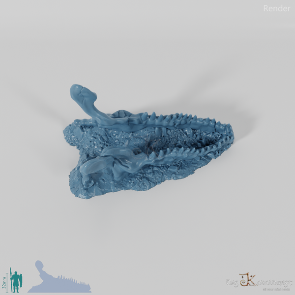 Drachenskelett - Kieferknochen A
