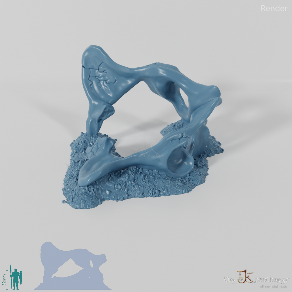 Drachenskelett - Hüftknochen