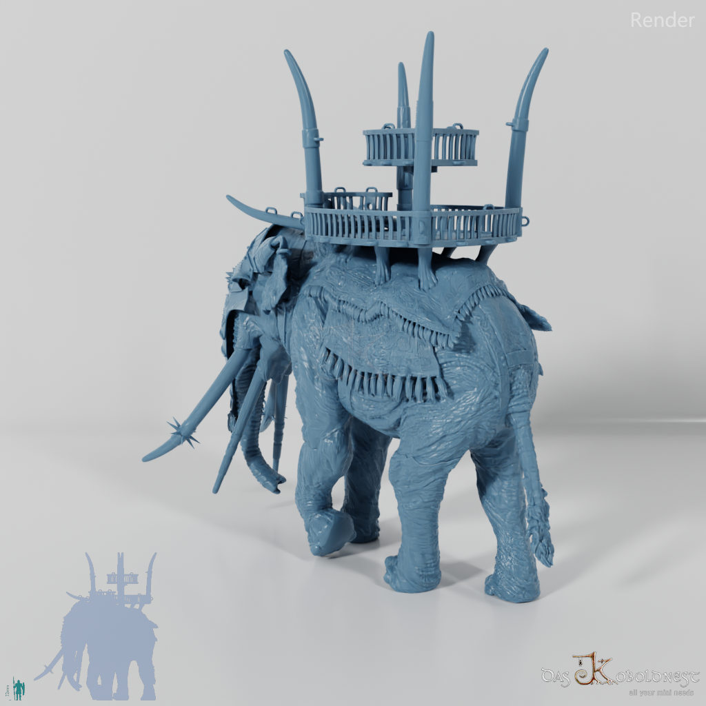 Elefant - Gewaltiger Kriegselefant