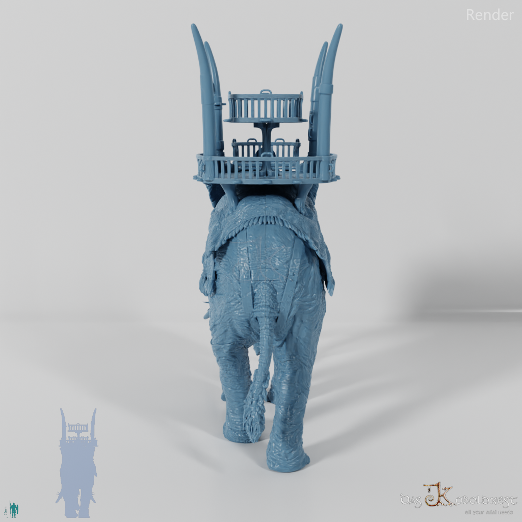 Elefant - Gewaltiger Kriegselefant