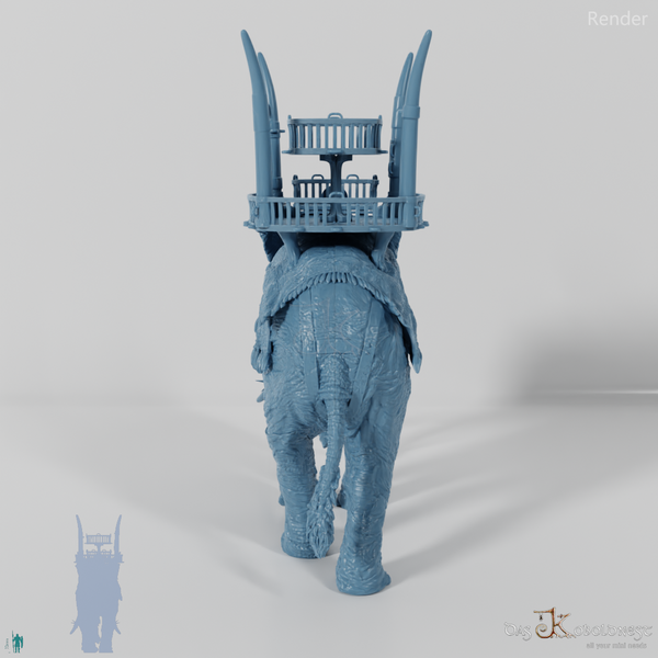 Elefant - Gewaltiger Kriegselefant