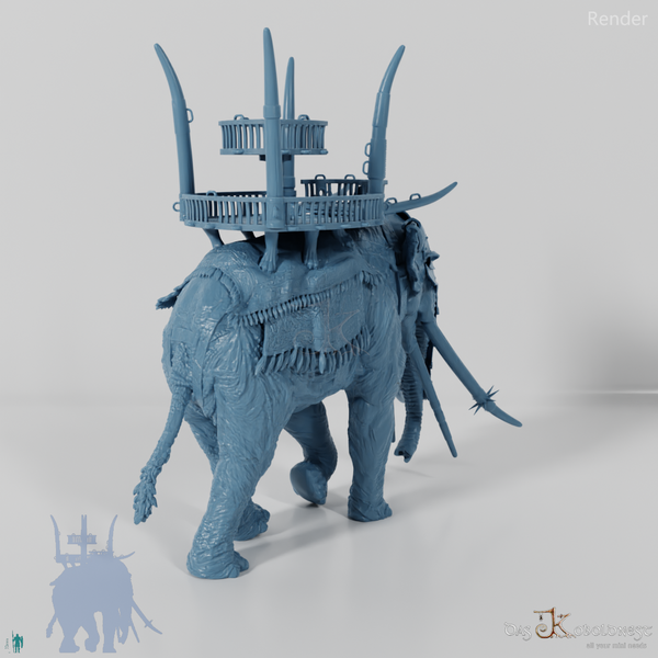 Elefant - Gewaltiger Kriegselefant