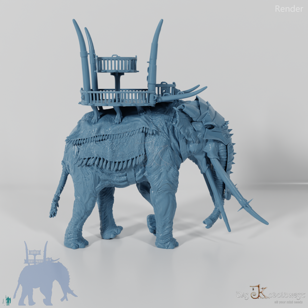 Elefant - Gewaltiger Kriegselefant