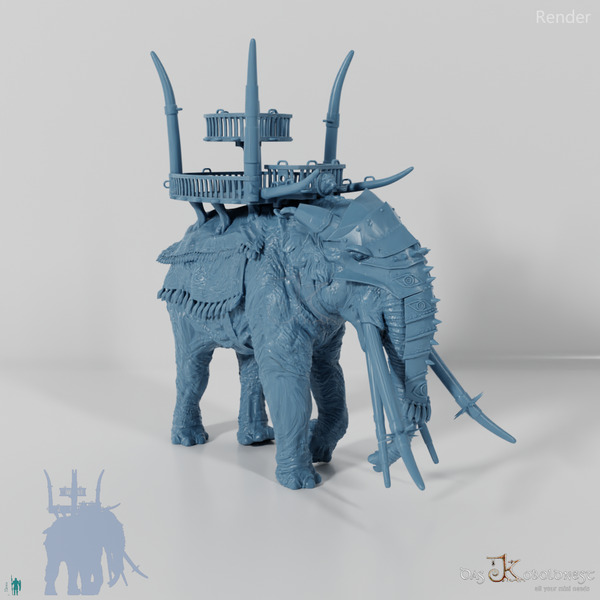 Elefant - Gewaltiger Kriegselefant