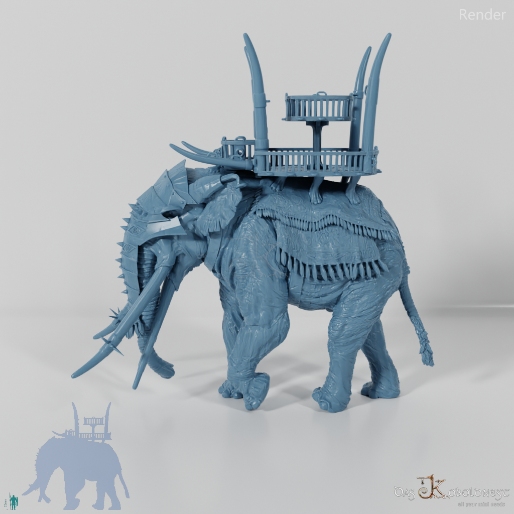 Elefant - Gewaltiger Kriegselefant