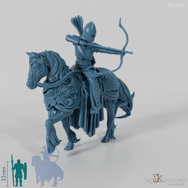 Küstenelfen-Schütze A, beritten